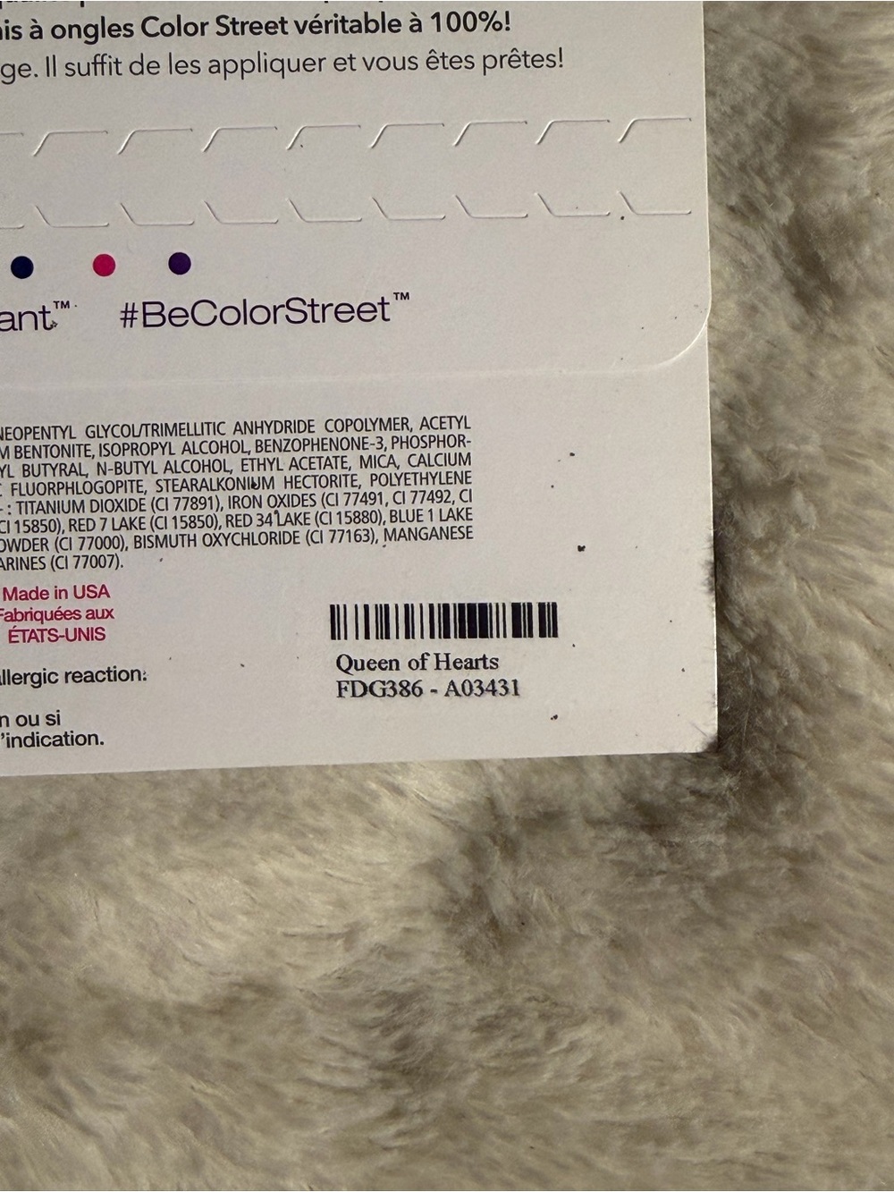 Color Street “Queen of Hearts” - Picture 3 of 4